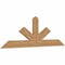 Ekena Millwork Saratoga Smooth Timber Gable Bracket, Western Red Cedar, 72"W x 24"H x 1 1/2"D x 5 1/2"F, 8/12 Pitch GBW072X24X0206SAR00SWR - alternate 2